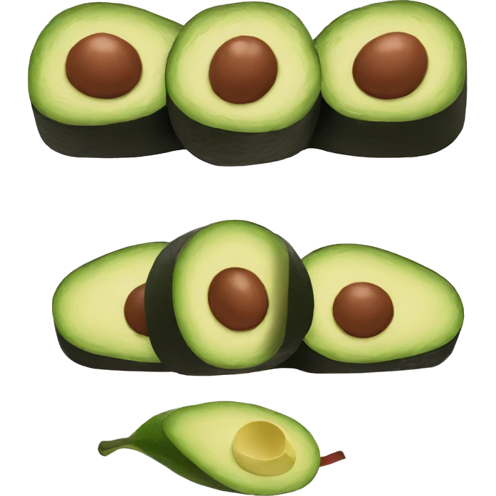 avocado maki emoji