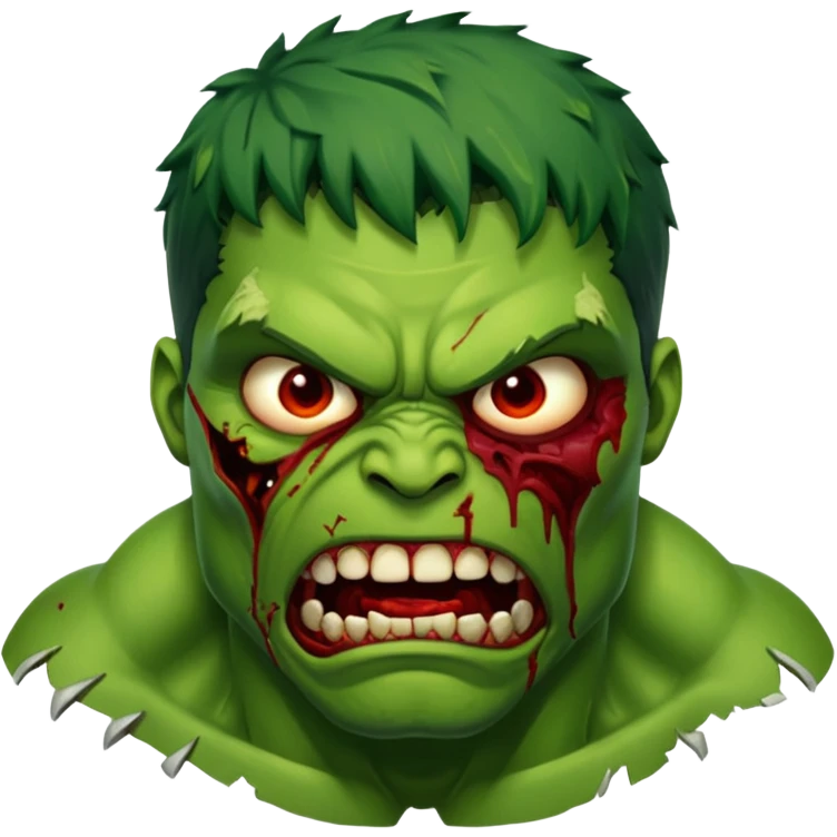 HULK  ZUMBI ROSTO emoji