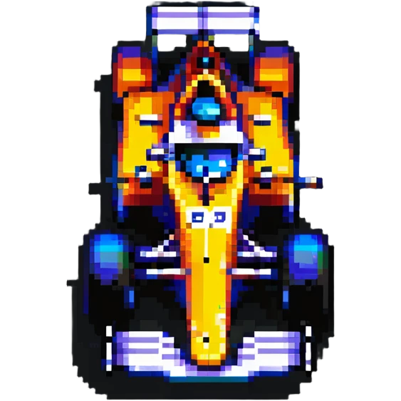 Formula 1 racing car emoji