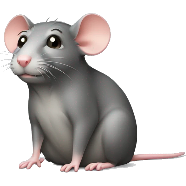 The rat is lonely emoji