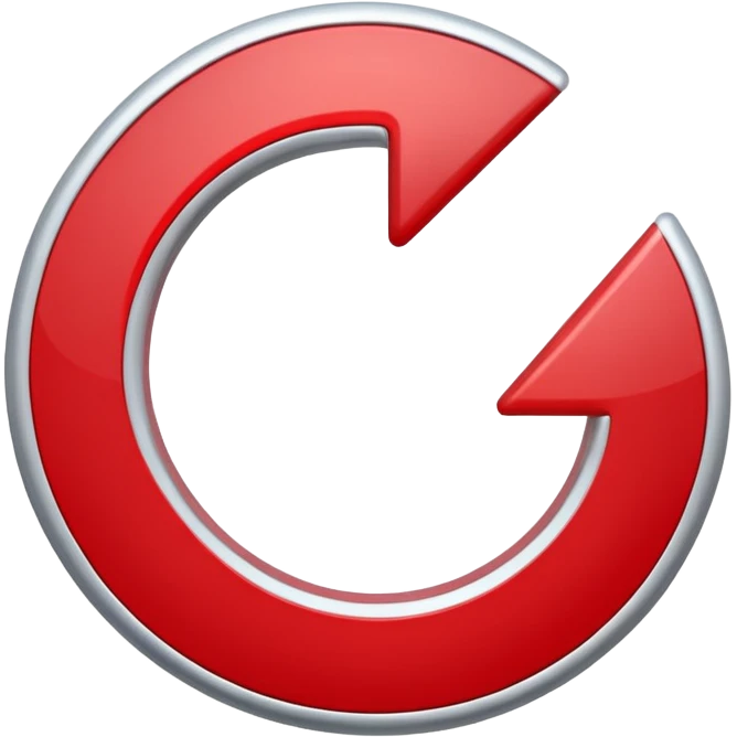 Prompt 15: "Is your backup plan."
Graphic: 🔄 Refresh/loop arrows icon (white with red highlights).
Animation: Arrows rotate smoothly.
Background: Transparent. emoji