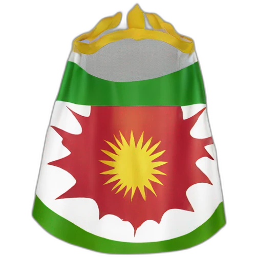 Kurdistan drapeau emoji
