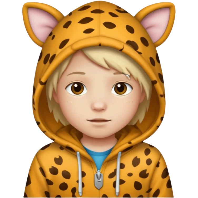 Animal Hoodie Kid emoji