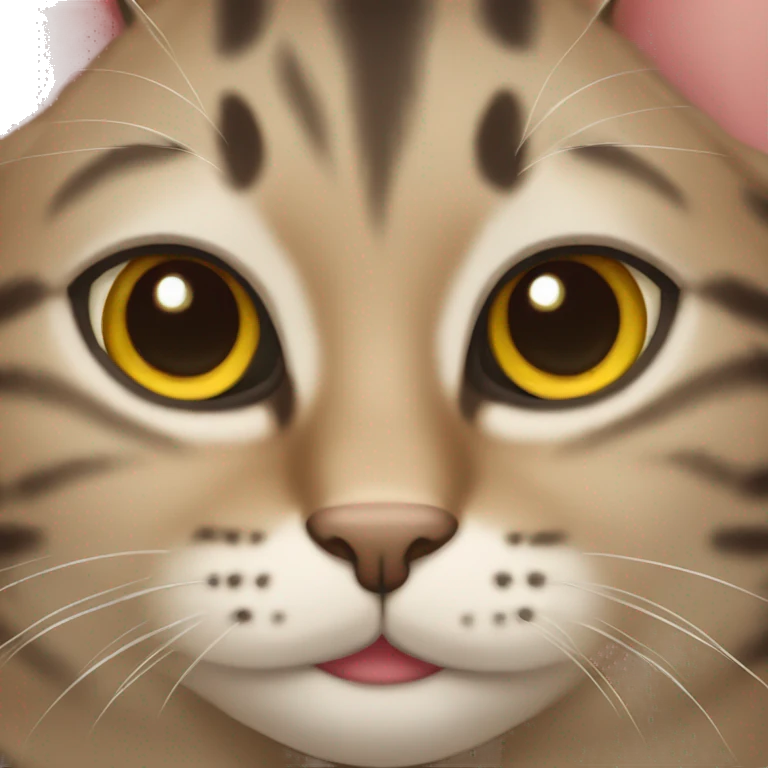 Tabby cat emoji