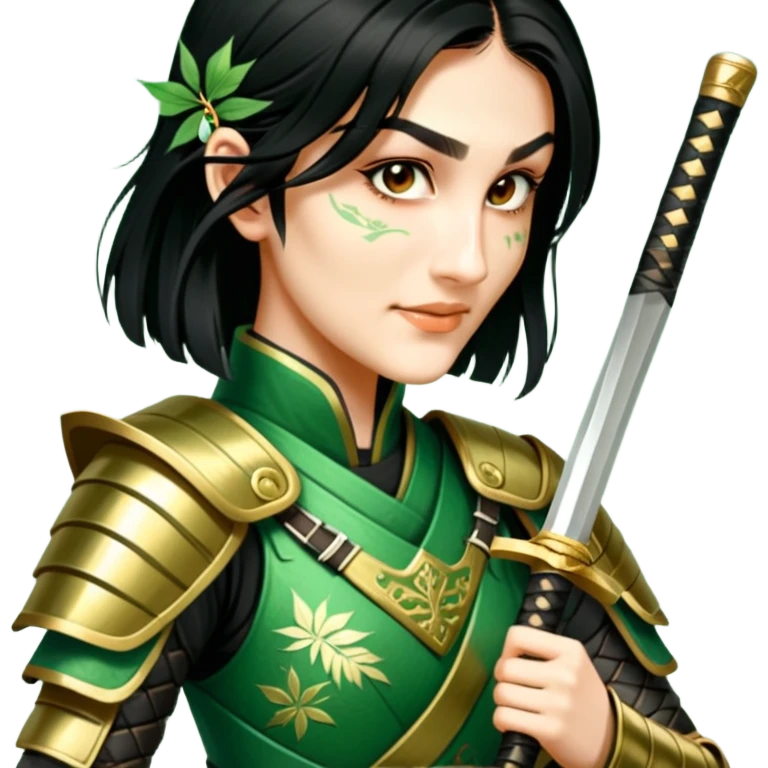 Emerald Samurai emoji