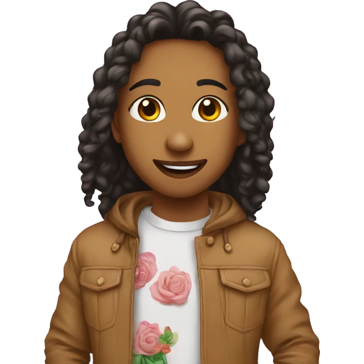 ✌🏽😊 emoji