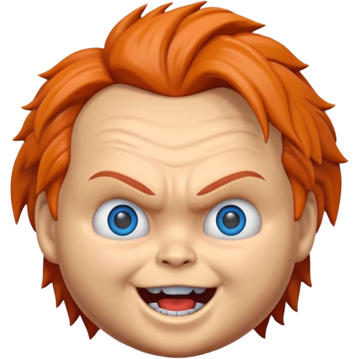 Un emojin de chuky emoji