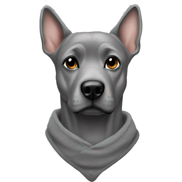 Grey neck York hoodie  emoji
