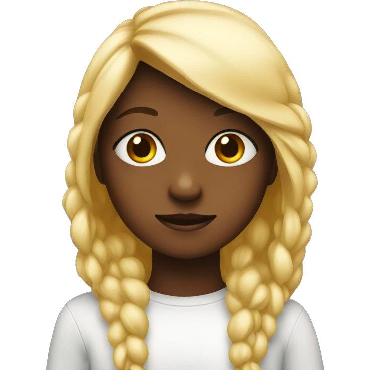 Girl side eying  emoji