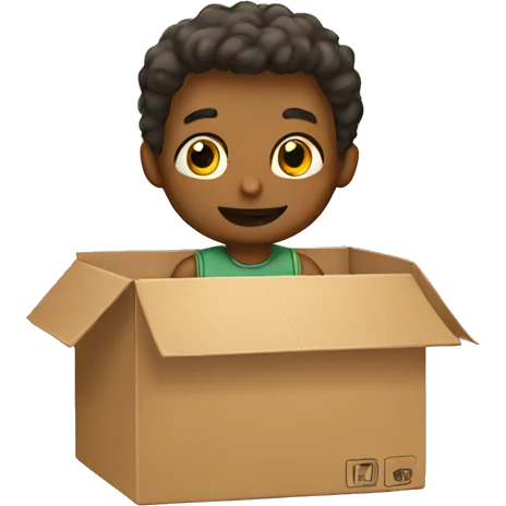 a box boy emoji