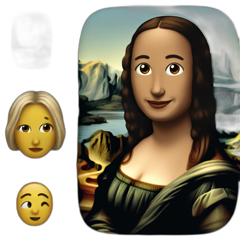 Monalisa  emoji