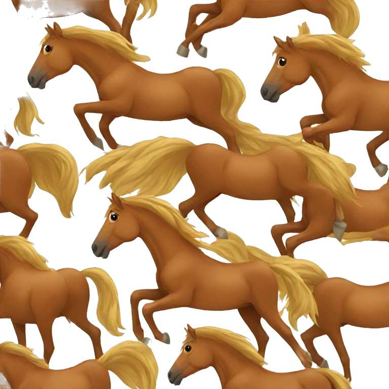 Brown horse  emoji
