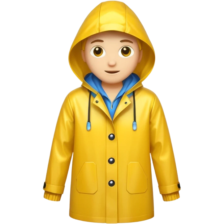 Rain coat emoji