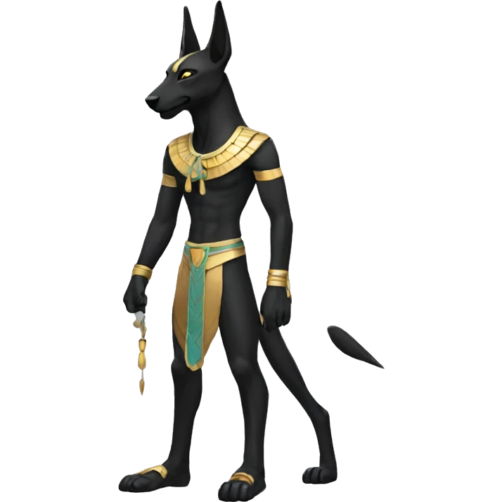 Anubis Full Body emoji