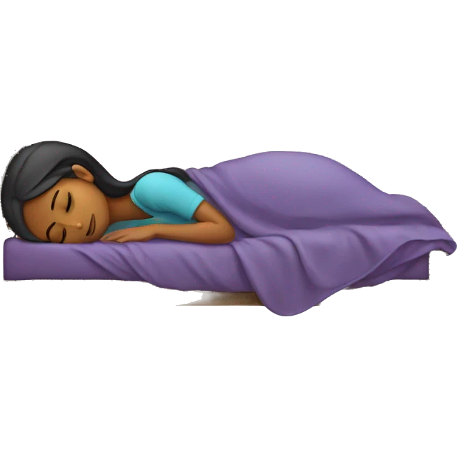 Arabian Girl sleeping emoji