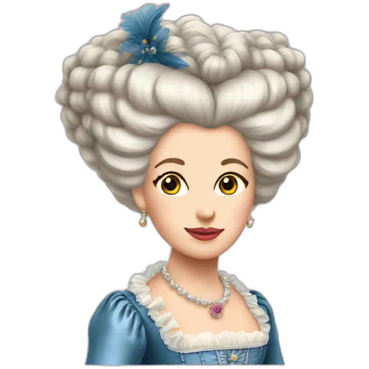 Marie Antoinette emoji