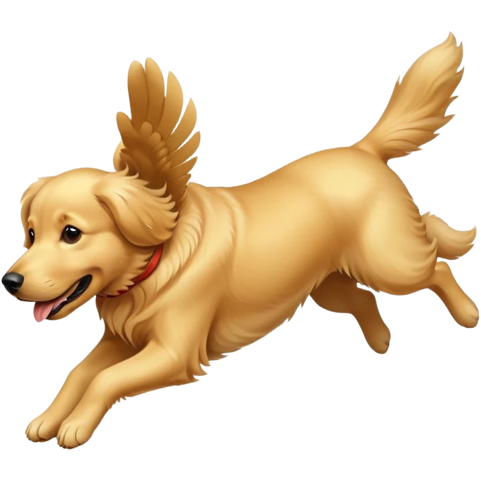 Perro volando emoji