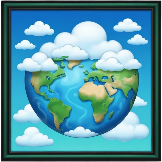 around the world emoji