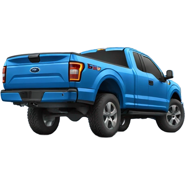 Blue 2021 f150 emoji