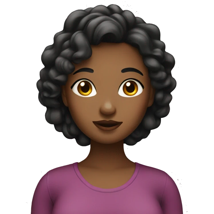 curvy girl emoji