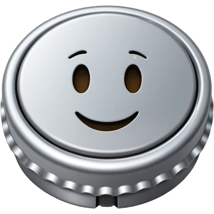 Bottle cap in ass emoji