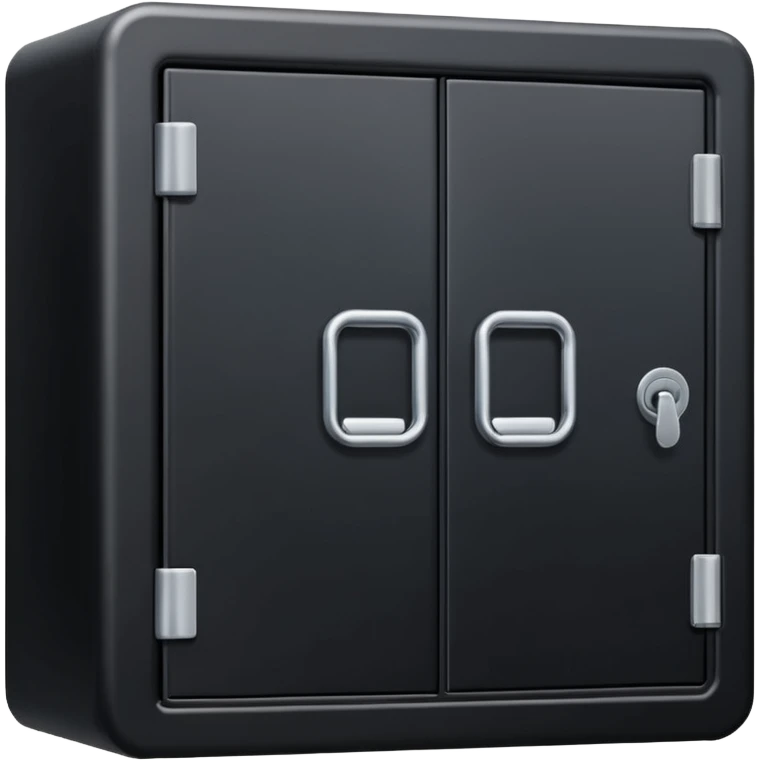 locker black emoji