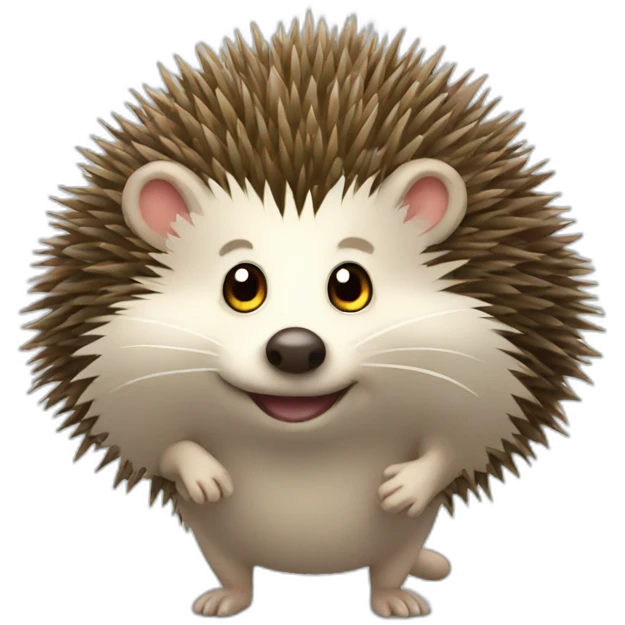 hedgehog playing games emoji