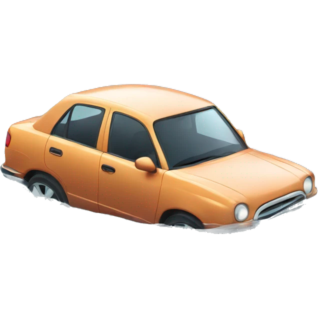 car floating in water emoji