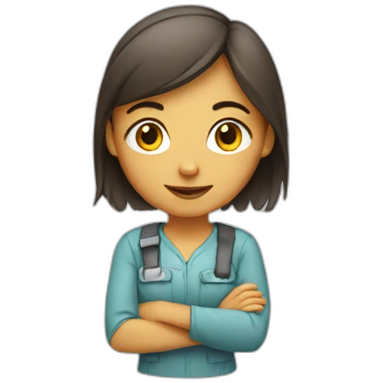 girl working emoji