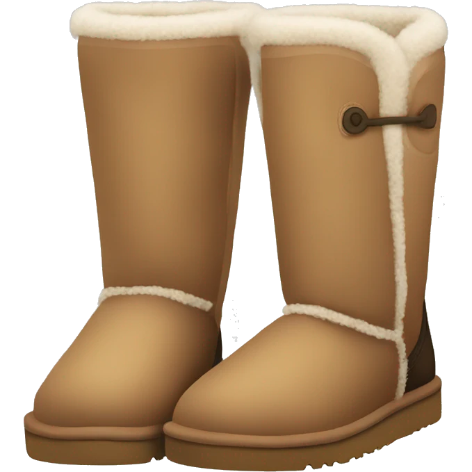 pair of ugg sticker emoji