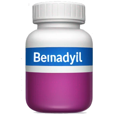 Benadryl pill emoji