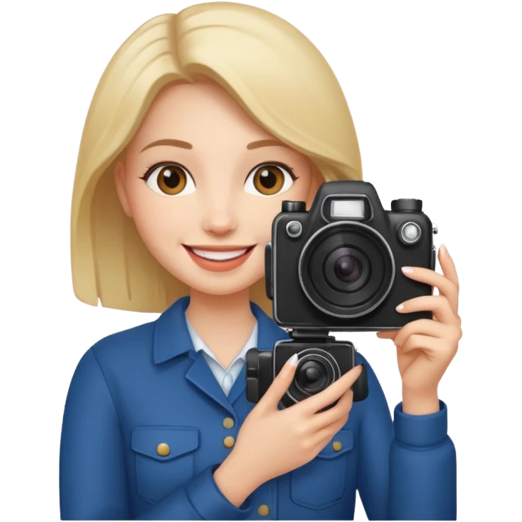 Women with Camera emoji