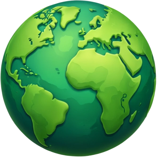 green planet emoji