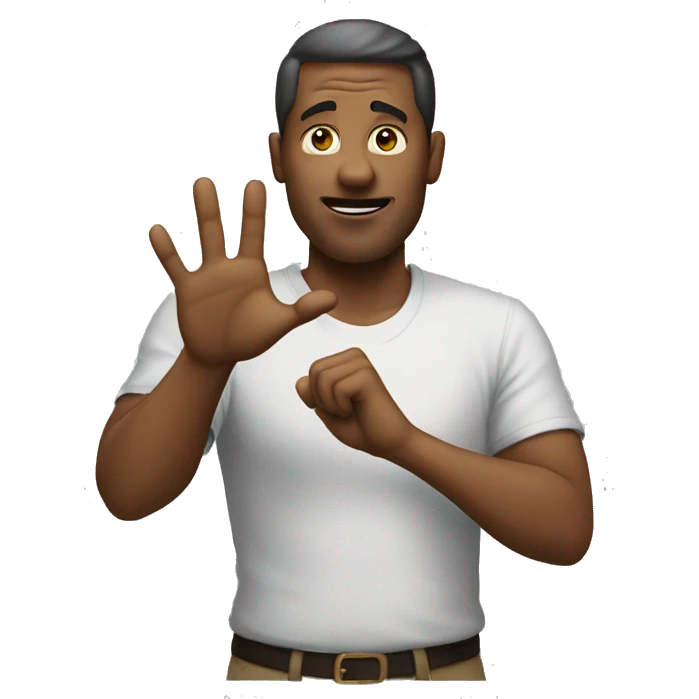 Man Gesturing No Emoji, emoji