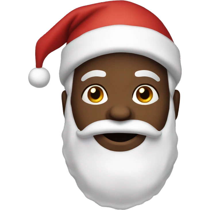 Black Santa  emoji
