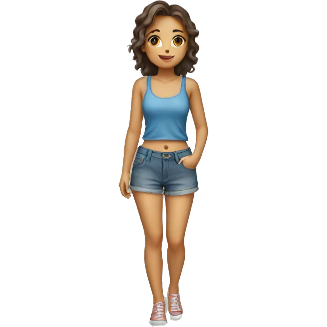 girl slip emoji