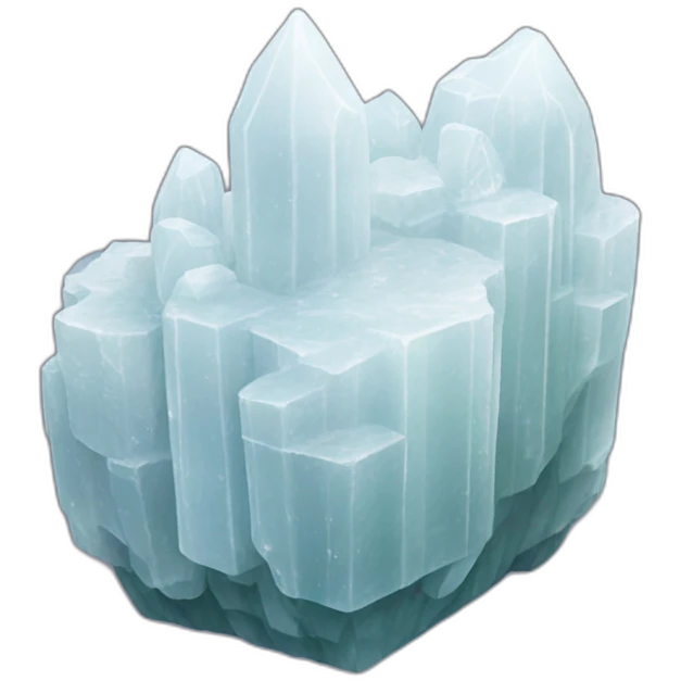 Selenite crystal emoji