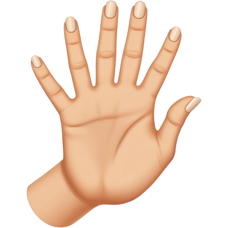 Generate an Emoji for Telegram showing a gigantic right hand fuck finger which has GHOLAM tattooed on the wrist emoji
