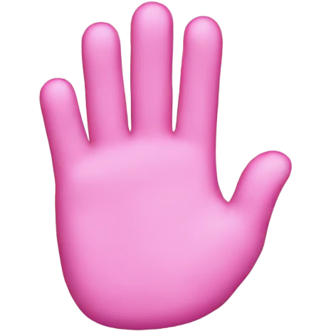 Ok in pink emoji