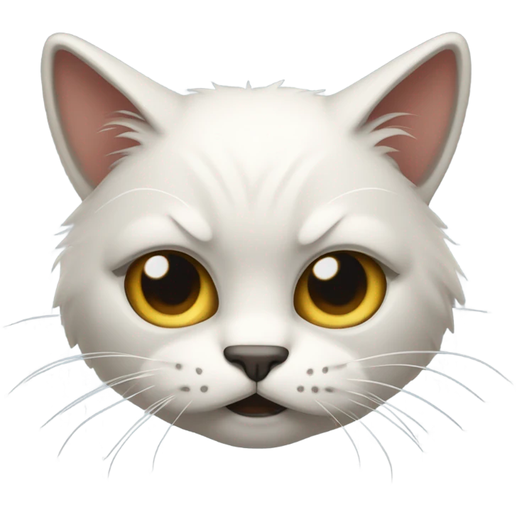 Angry cat emoji