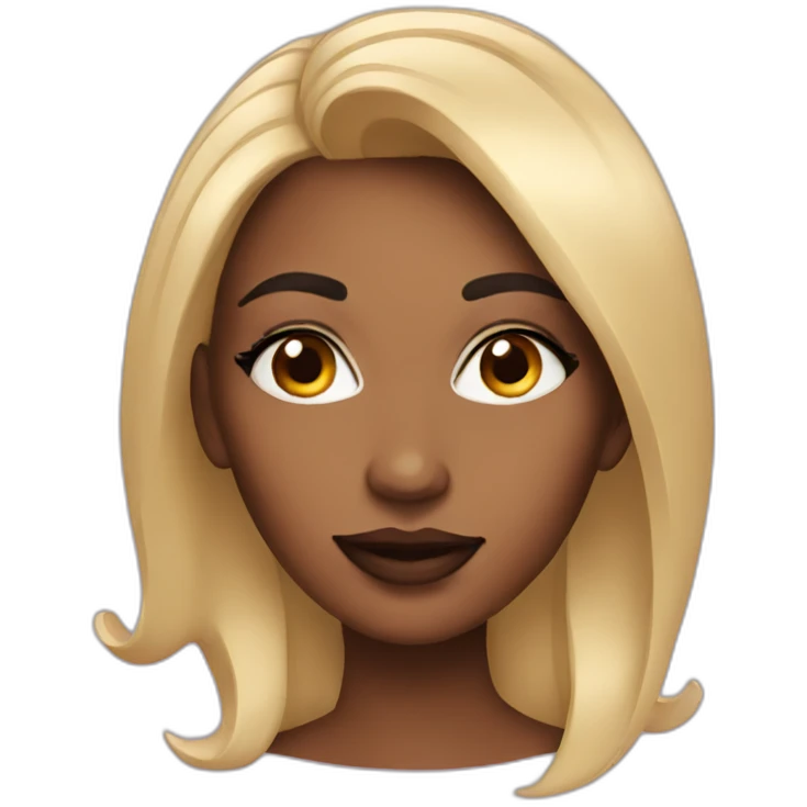 woman with makeup emoji