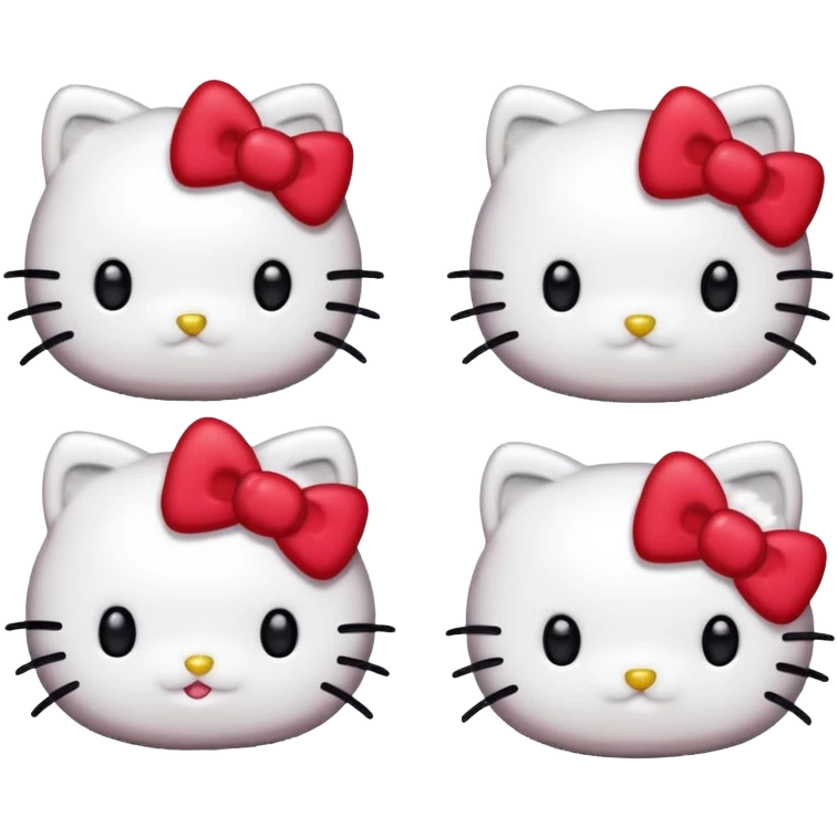 Hello Kitty Family emoji