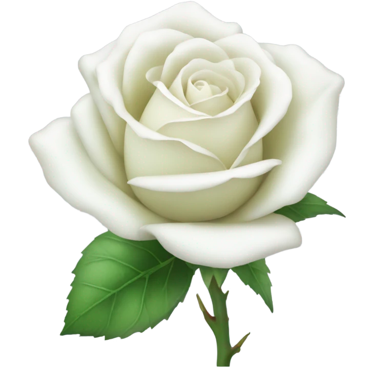 white rose emoji