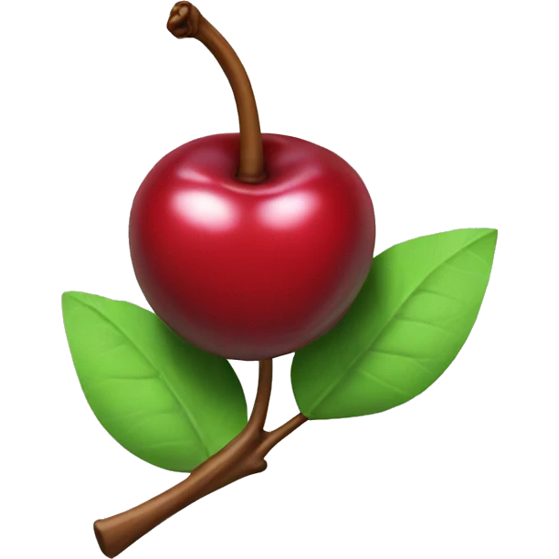 3D Cherry  emoji