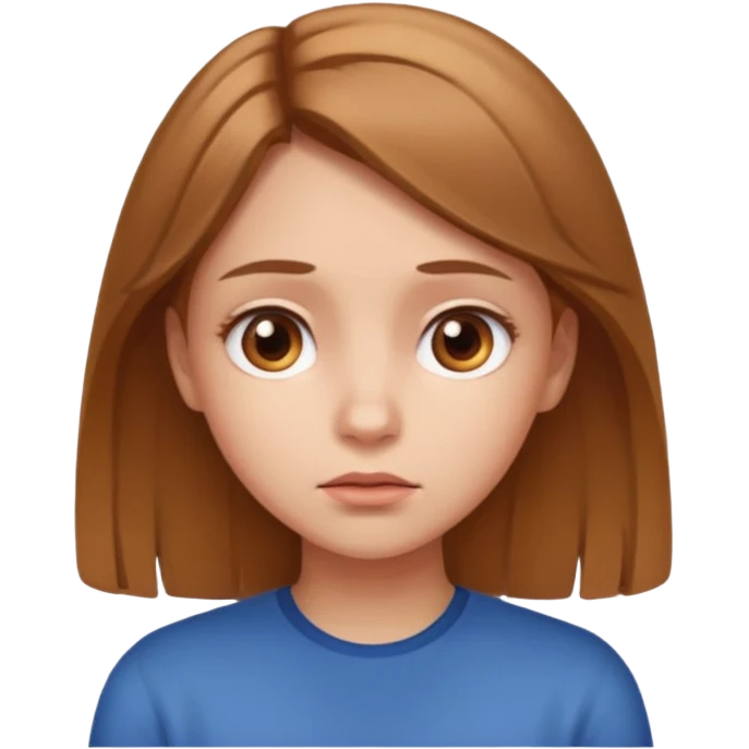 Girl, Questioning face, thinking emoji