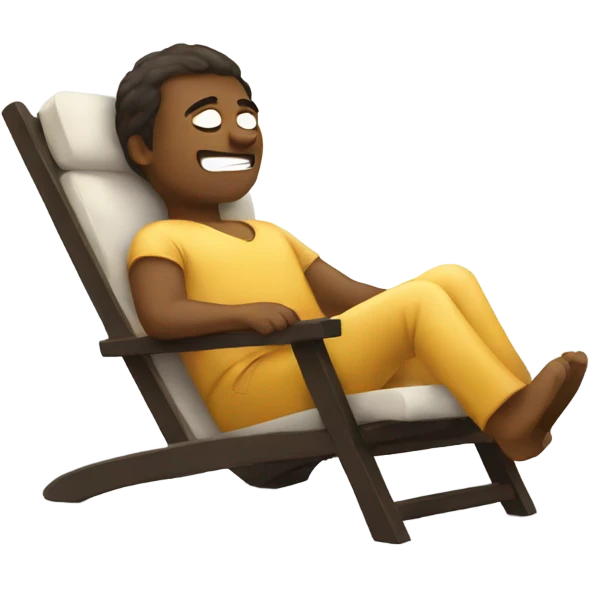 relaxing emoji