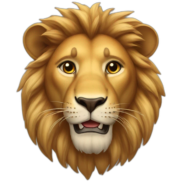 Lion emoji
