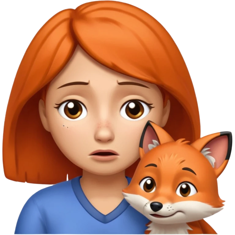 Make Dora and Swiper the fox crying emoji