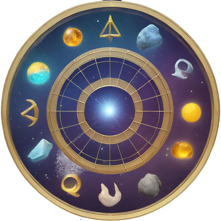 Astrology wheel emoji