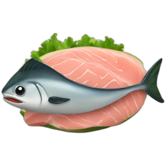 vegan tuna emoji